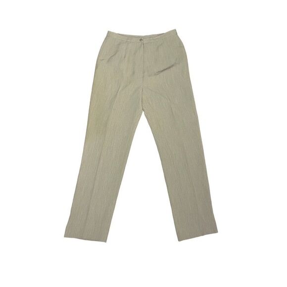 Pants - Sage Green Feathered Trousers 